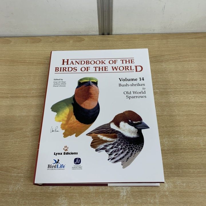 ▲01)【同梱不可】世界の野鳥図鑑/モズから旧世界のスズメまで/Handbook of the Birds of the World/Lynx/洋書/A △01)【同梱不可】世界の野鳥図鑑/モズから旧世界のスズメまで