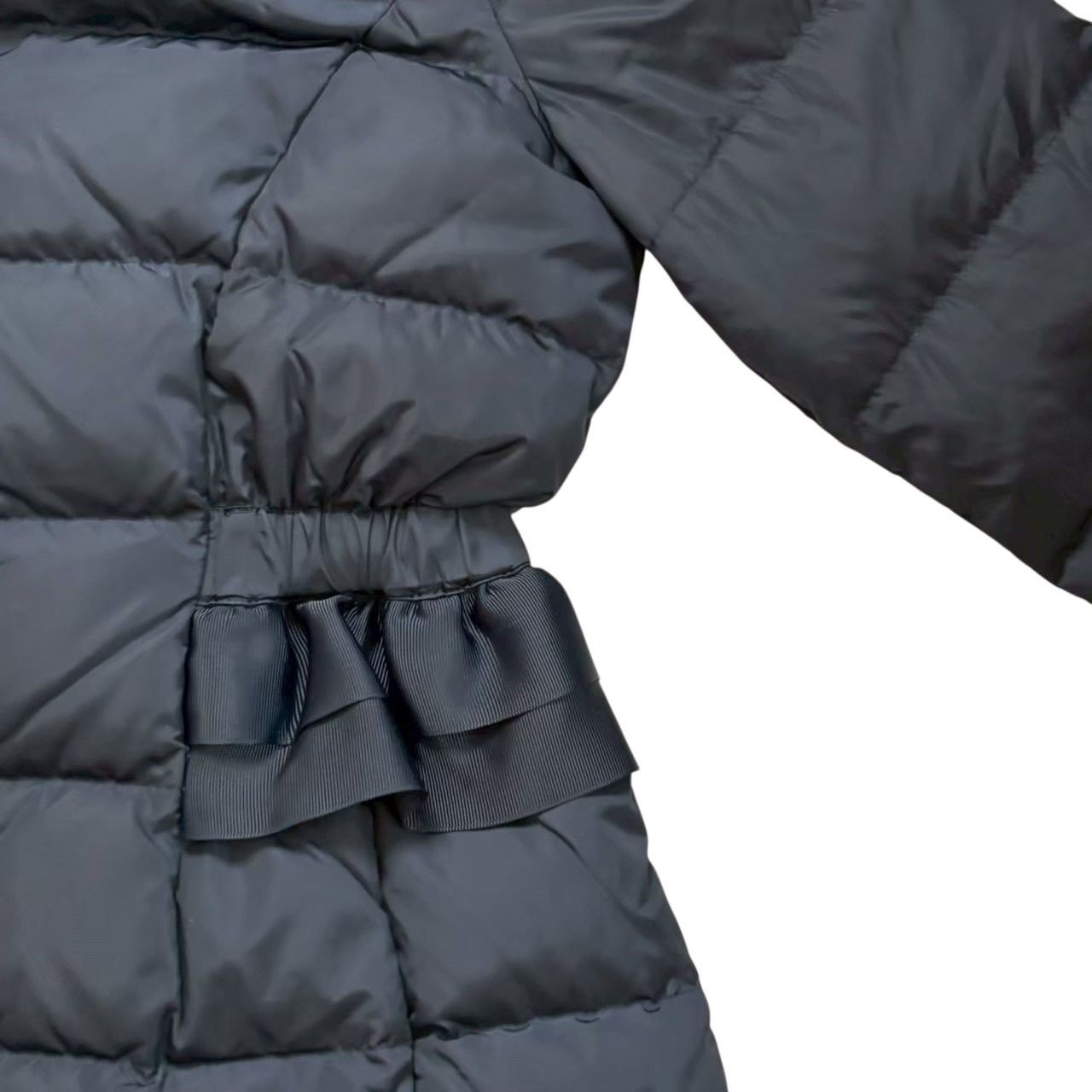 ARMANI JUNIOR コート ネイビー ◇ARMANI JUNIOR キルティング コート ダークネイビー イーグル