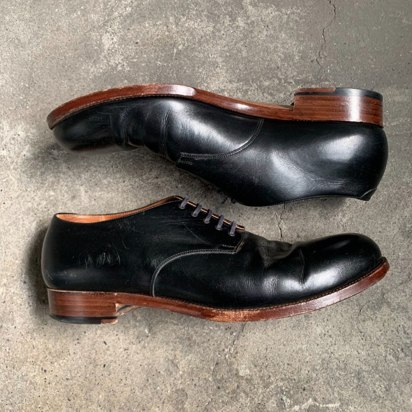 forme Blucher plain toe フォルメ ブルーチャー レザーシューズ 革靴