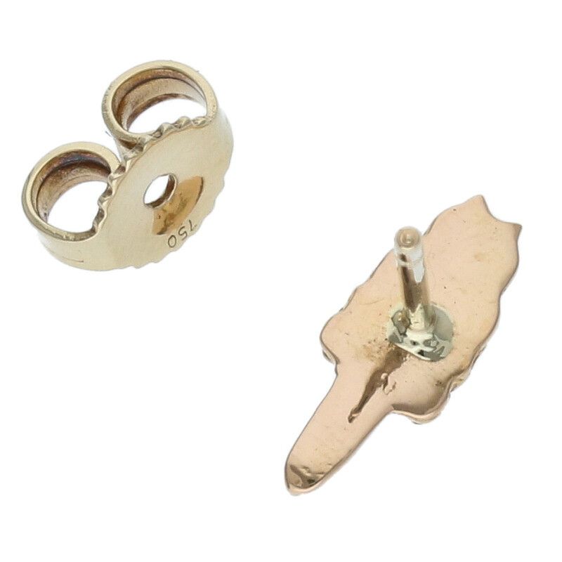 クロムハーツ 22K STUD DAGGER/ダガー ゴールドピアス メンズ