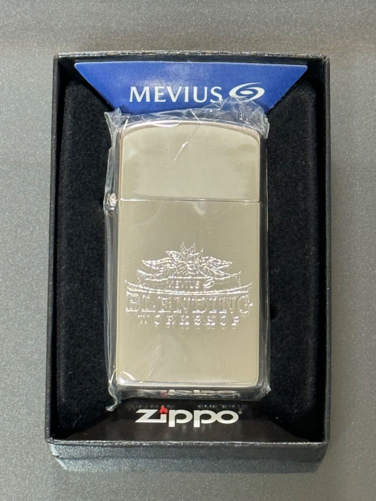 zippo MEVIUS BLENDING Armor Case 限定数 50個 限定品 メビウス アーマー 2019年製 WORKSHOP スリム  前面刻印 silver シルバー デットストック ケース 保証書 - メルカリ