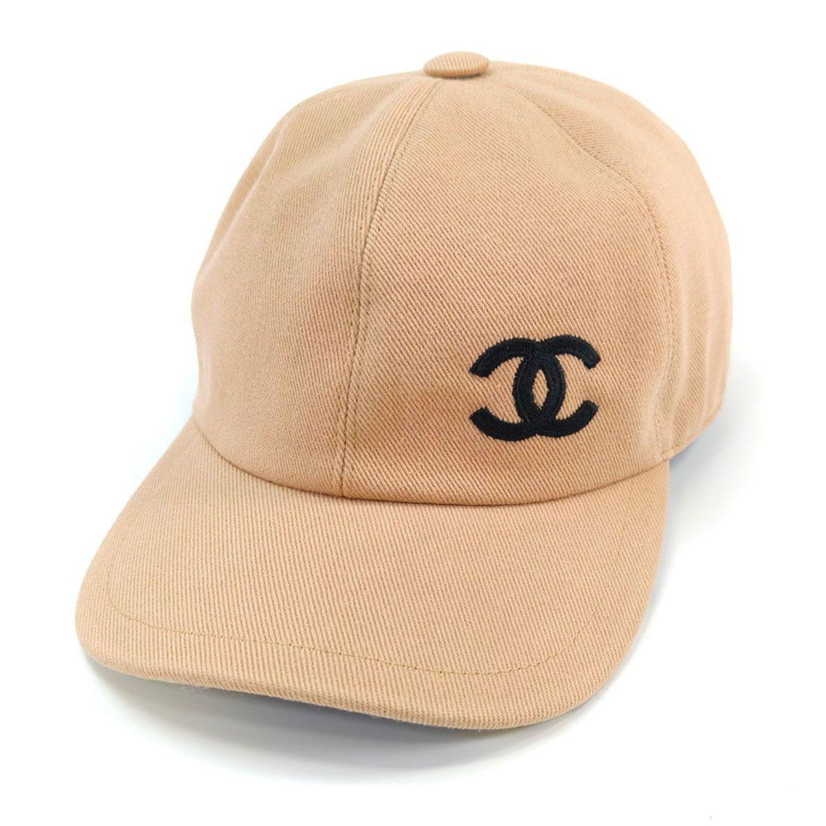 CHANEL シャネル ココマーク キャップ 帽子 レディース ベージュ 管理番号 10329