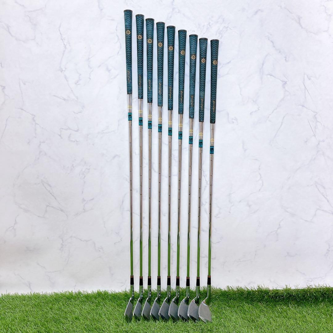 10. ベンホーガン　ゴルフクラブ　メンズアイアンセット　9本　右利き 10. ベンホーガン ゴルフクラブ メンズアイアンセット 9本 右利き