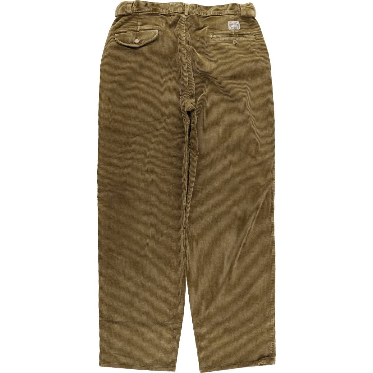 古着 90年代 ラルフローレン Ralph Lauren POLO by Ralph Lauren ツータック コーデュロイパンツ メンズw34相当 eaa587457