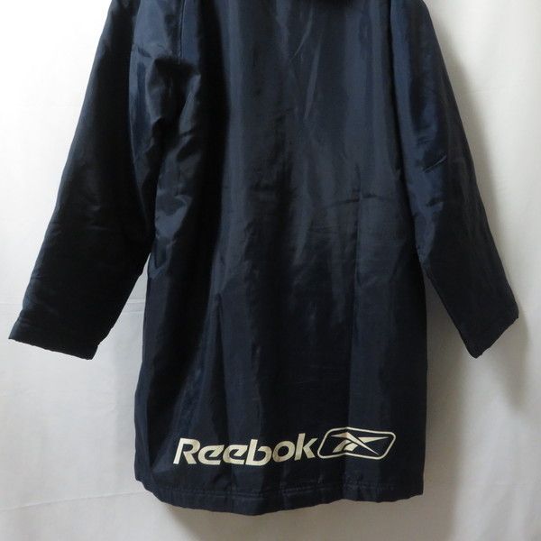 古着 メンズXL Reebok/リーボック 裏ボア 中綿 ロングコート
