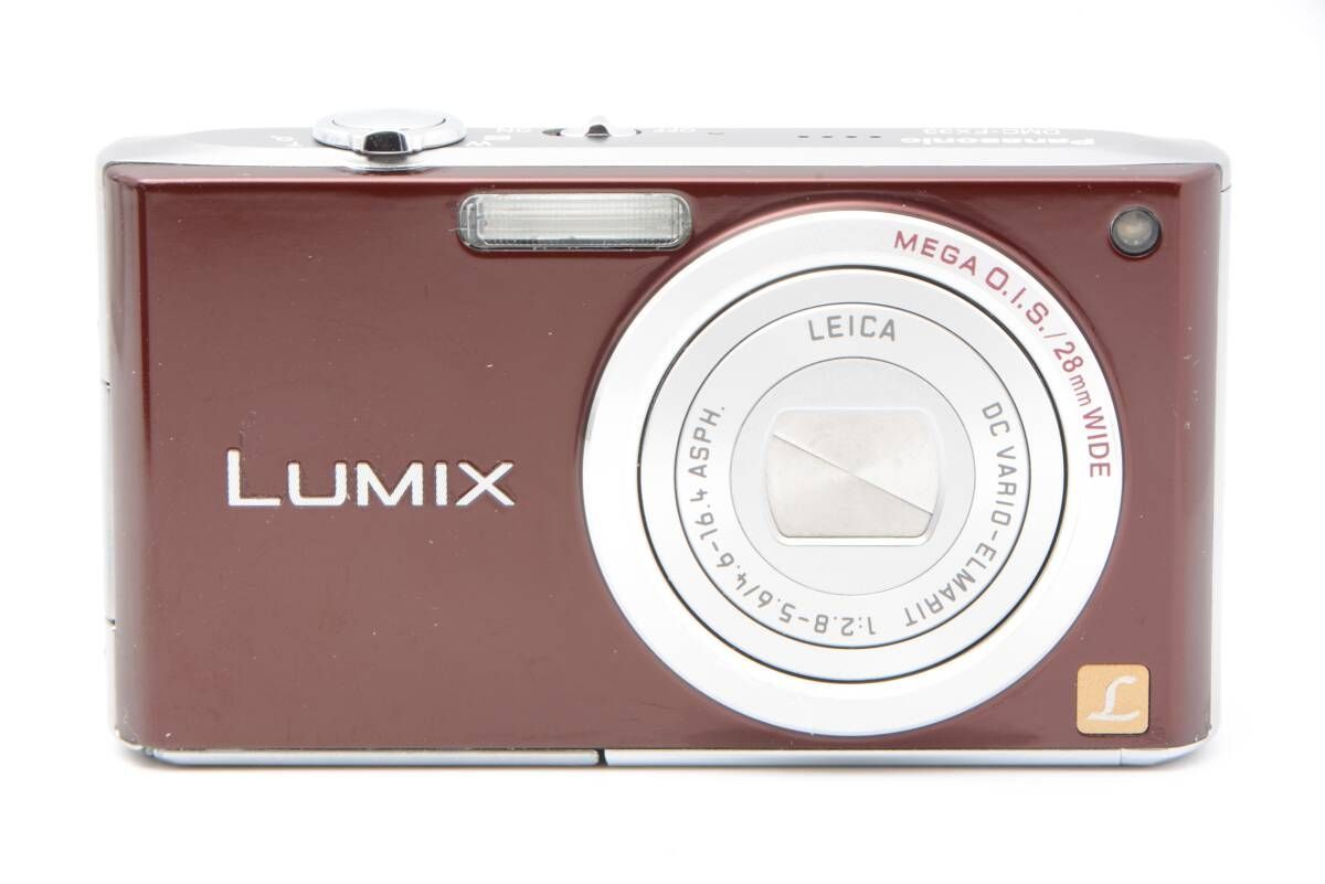 LUMIX DMC-FX33-T ブラウン　ルミックス　レザーケース付き LUMIX DMC-FX33-T ブラウン ルミックス レザーケース付き LUMIX DMC