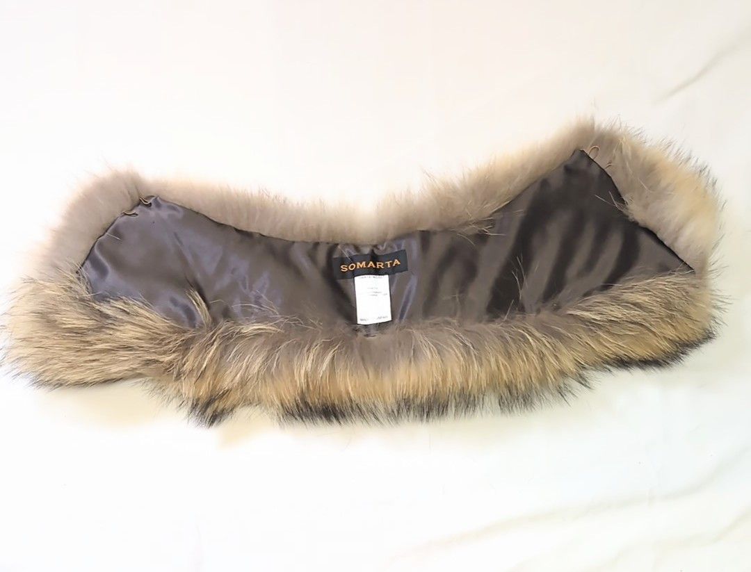 美品】十仁プラザ マフラー 十仁プラザ ヌートリア毛皮マフラー