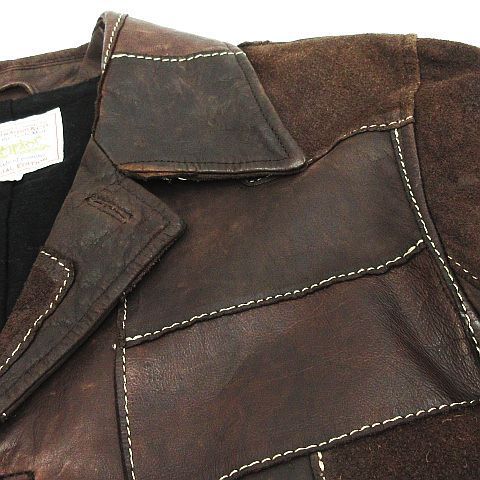 Levi's SPECIAL EDITION パッチワーク レザージャケット M 激レア Levi's リーバイス SPECIAL EDITION スペシャル