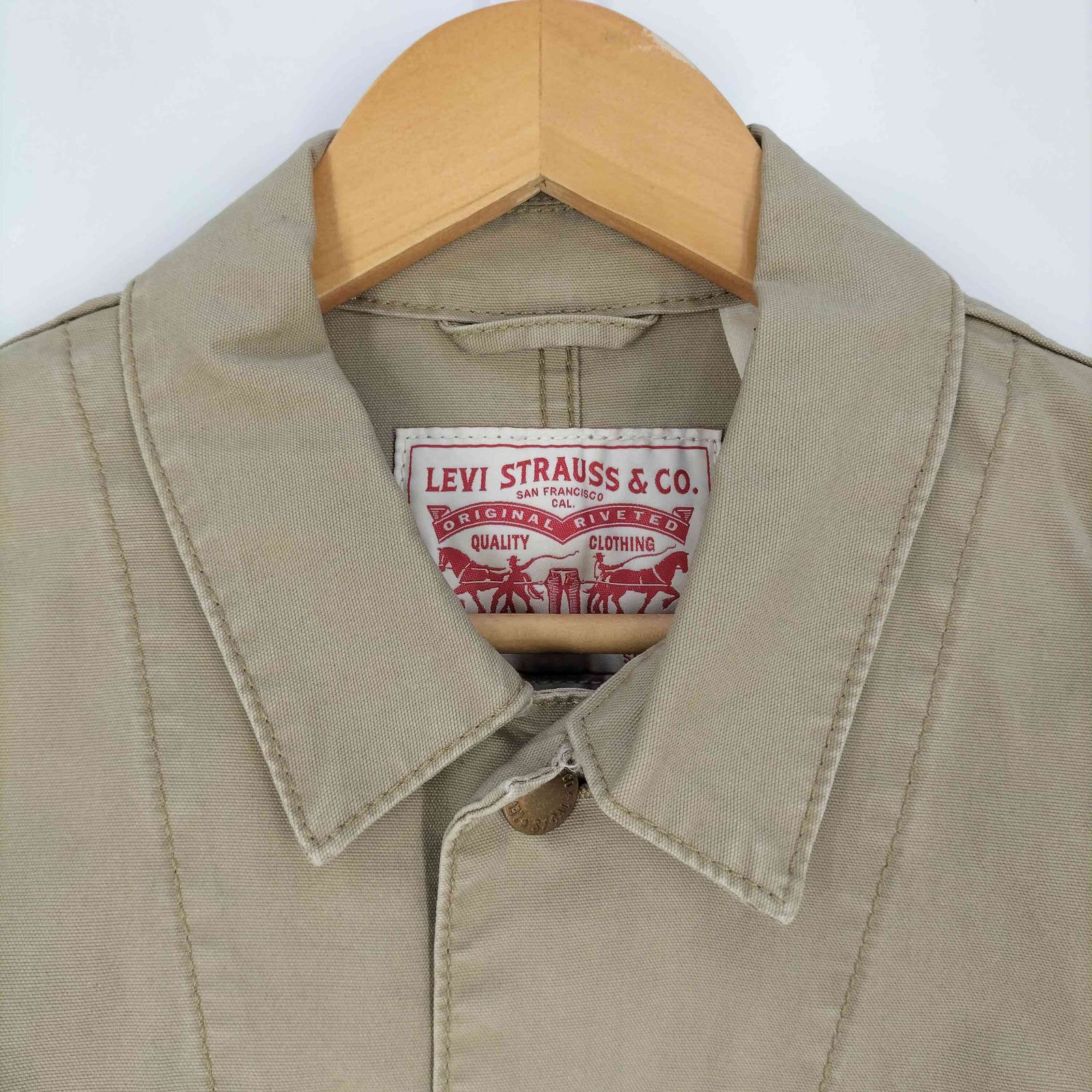 美品！Levi's ストレッチ デニム カバーオール S リーバイス Levis STRETCH デニムカバーオール メンズ JPN：S