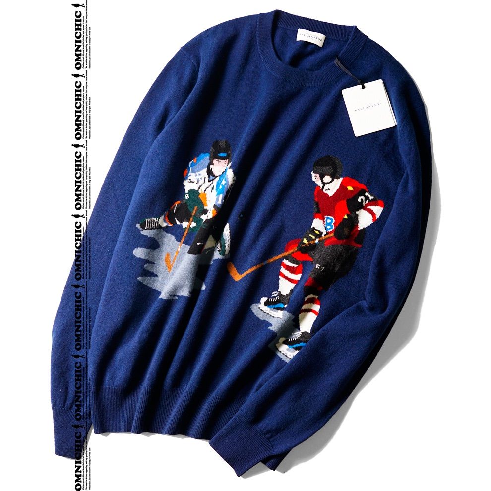 BALLANTYNE バランタイン カシミアニット 52 世界のトップメゾンに愛さ