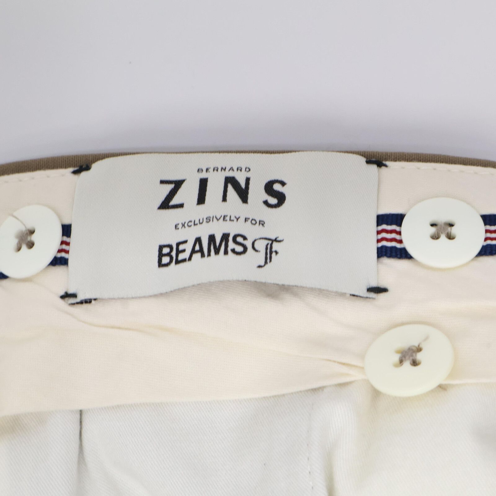 BEAMS F ビームスエフ 【美品】BERNARD ZINS ベルナール ザンス