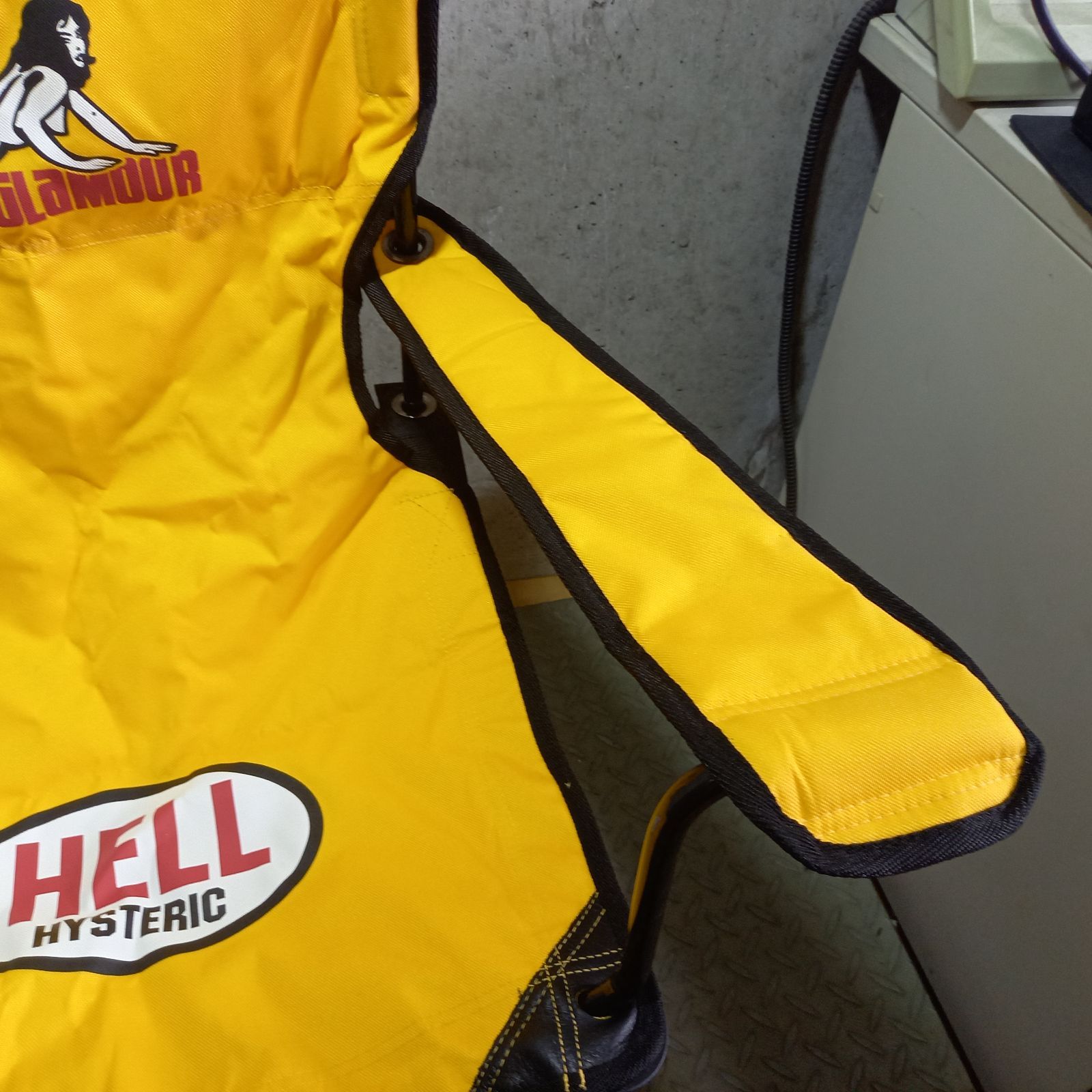 HYSTERIC GLAMOUR ヒステリックグラマー 折り畳み式 チェア キャンプ アウトドア HRDEVELOPMENT_JP