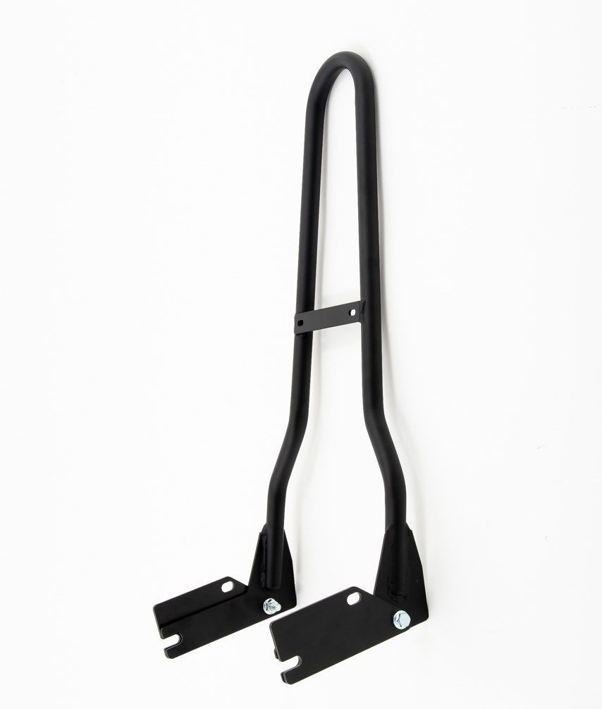 GN125 シーシーバー 背もたれ バックレスト 黒 社外品 A638
