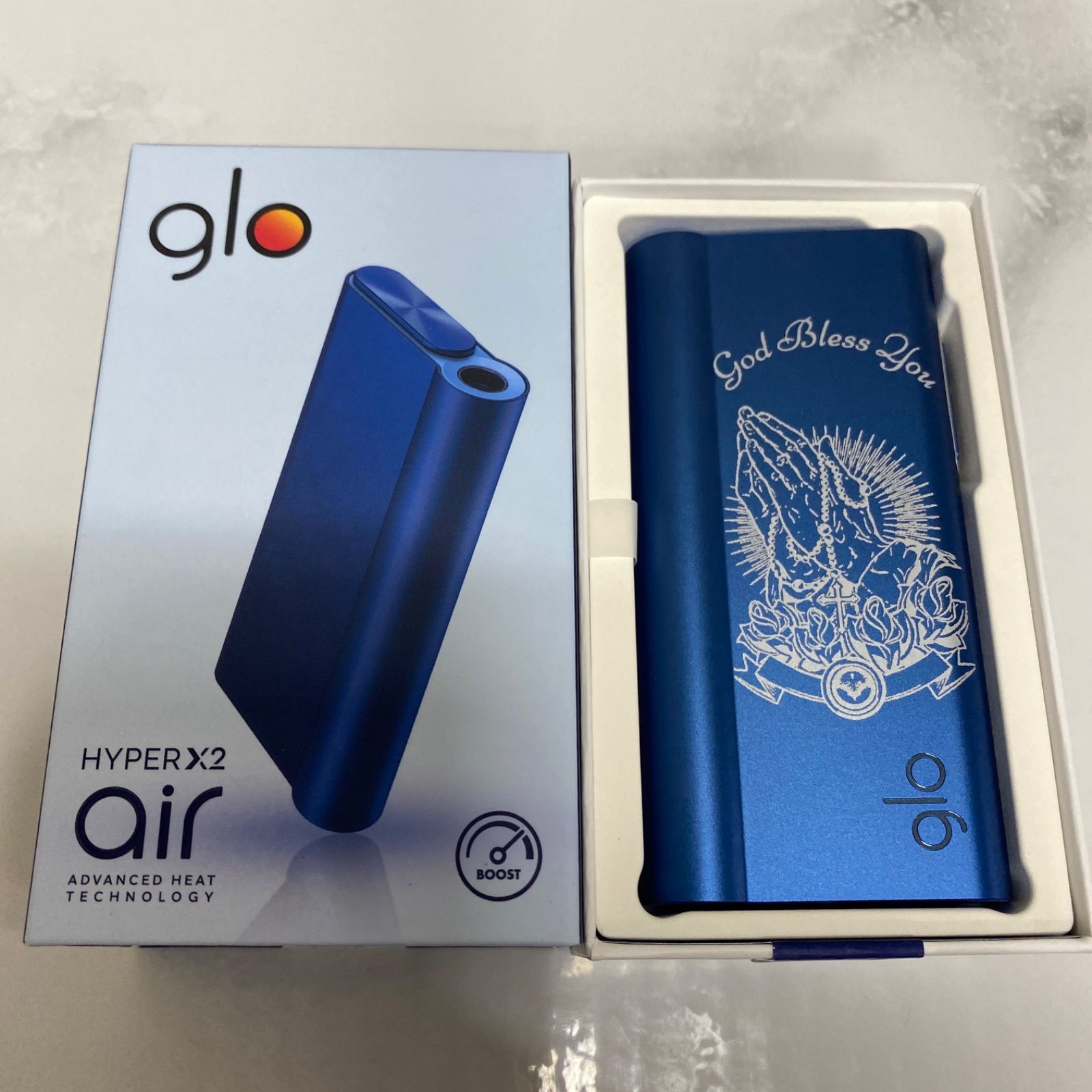 鯉 滝登り加工 glo hyper air 頼もしく グローハイパーエアー 本体 