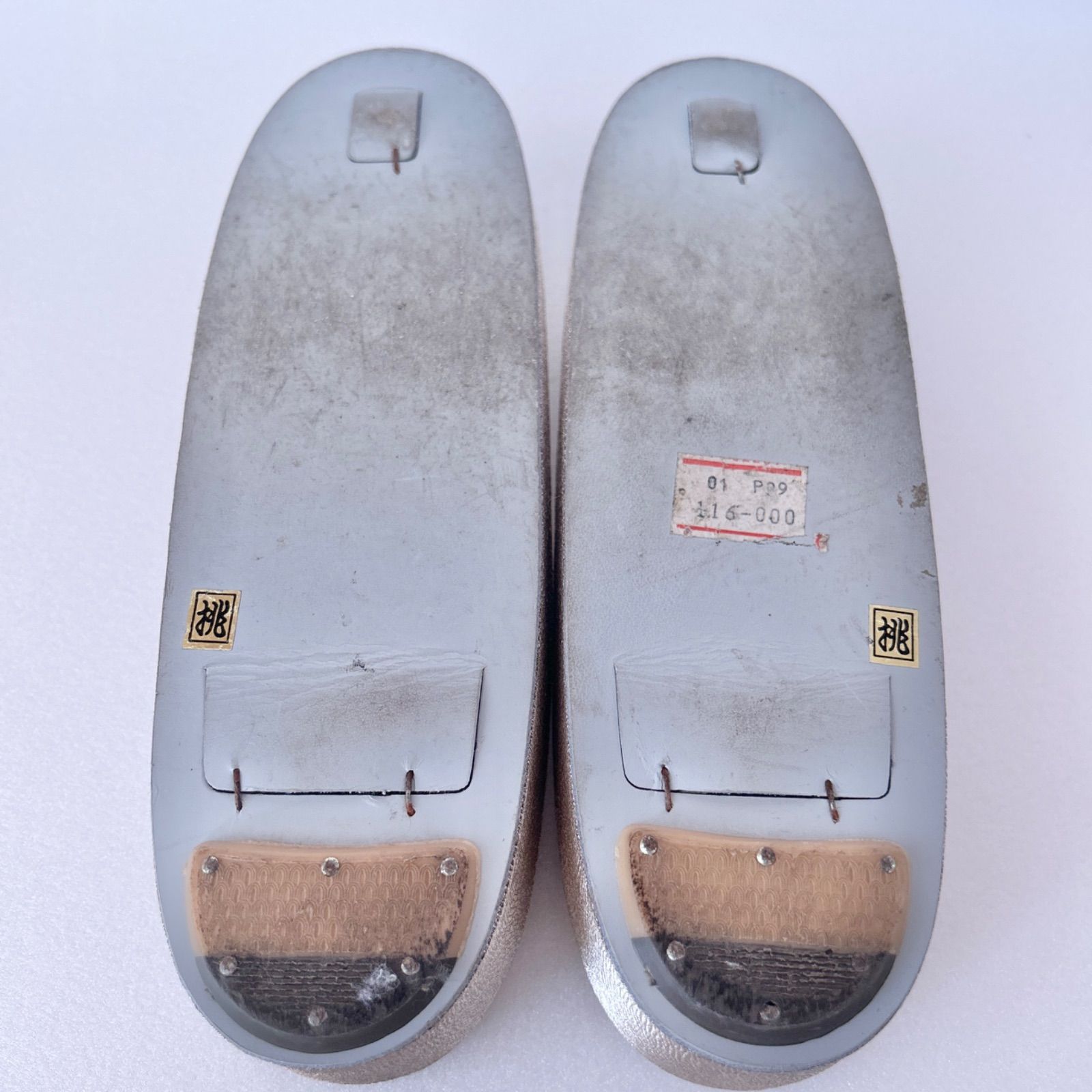 桜刺繍 ピンク×シルバー