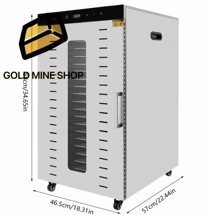 食品乾燥機 業務用 20層 大容量 電気食品乾燥機 フードドライヤー 電気食品脱水機 ステンレススチールトレイ付き、デジタルタイマー、温度制御、凍結乾燥機、野菜、果物、スパイス