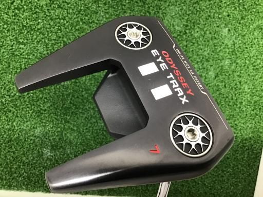 オデッセイ EYE TRAX 7 33インチ パター PT スチール フレックスその他 メンズ 男性用 右利き 右用 Cランク ゴルフクラブ