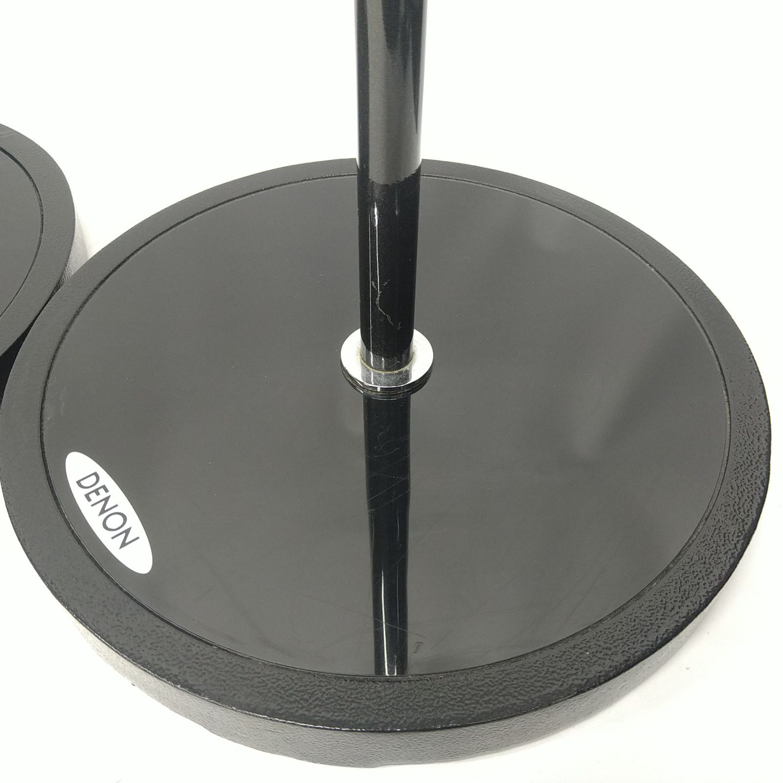 中古／希少品】DENON スピーカースタンド ASS-100-K ブラック ペア