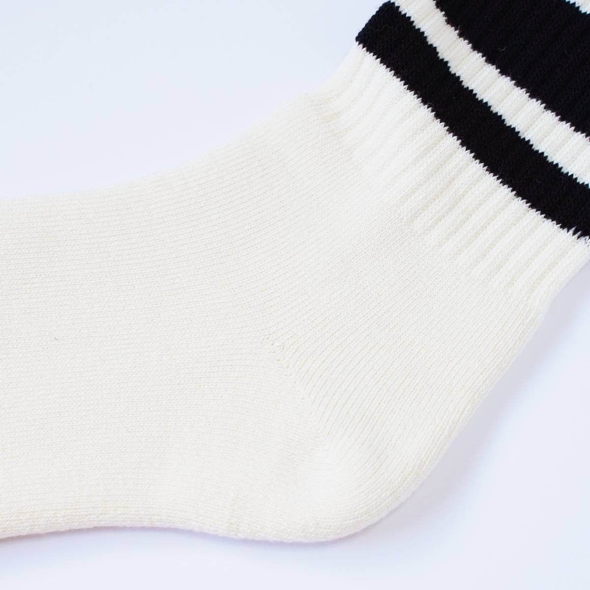 decka Quality socks デカクォリティソックス 80’s Skater Socks Short Length de-40 靴下 ユニセックス レディース メンズ 新品 国内正規品 日本製 【サイズ / 2：25-28cm】