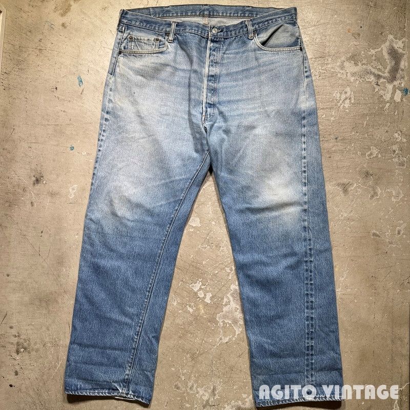 80's LEVI'S 501 デニムパンツ 66後期～赤耳移行期 刻印6 81年