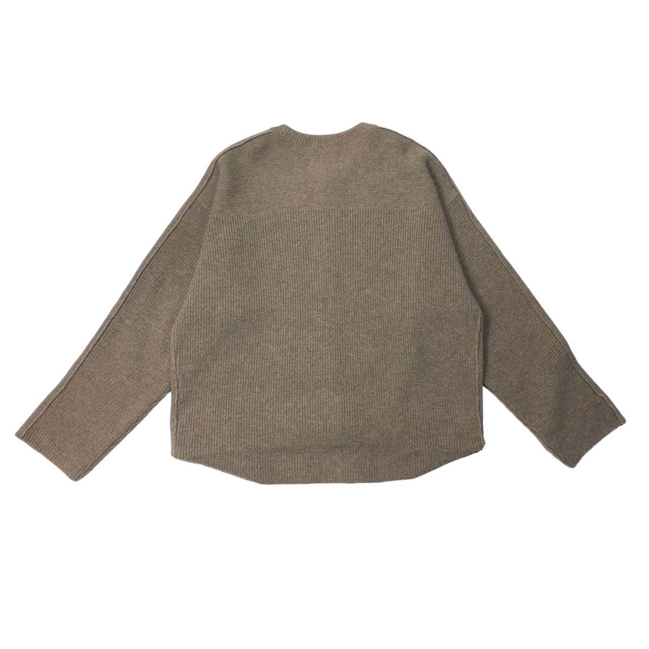 YOKE(ヨーク) 21AW 7G ALPACA WOOL CREW NECK RIB CARDIGAN/7Gアルパカウールクルーネックリブカーディガン  YK21AW0297-AT 2(Mサイズ程度) ベージュ ATTEMPT別注アイテム/即完売品 - メルカリ