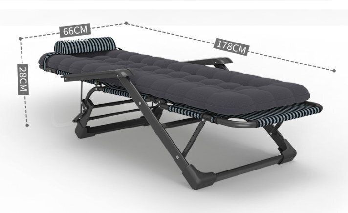 折り畳み式のチェアベッドオフィス昼休みの折り畳み式のチェアシングルベッド昼寝用のチェア屋外のビーチチェア付き添い用のベッドです 送料無料