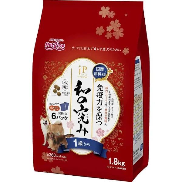 ペットライン JPスタイル 和の究み 小粒 1歳から 700g(100g×7袋)×10袋