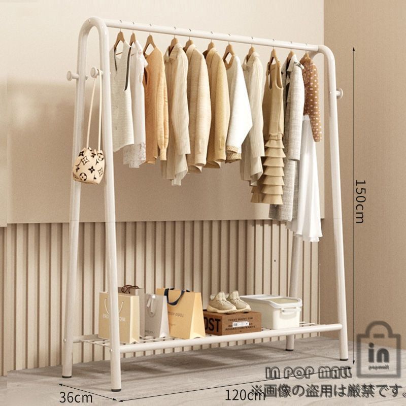 折りたたみワードローブ　クローゼット　衣類収納　ハンガーラック　クリアブラウン扉 折りたたみワードローブ クローゼット 衣類収納 ハンガーラック クリア