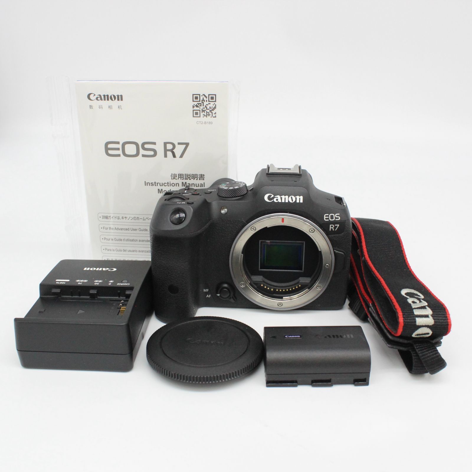 ほぼ新品】CANON（キャノン） EOS R7 高速AF＆高画質ミラーレス - メルカリ