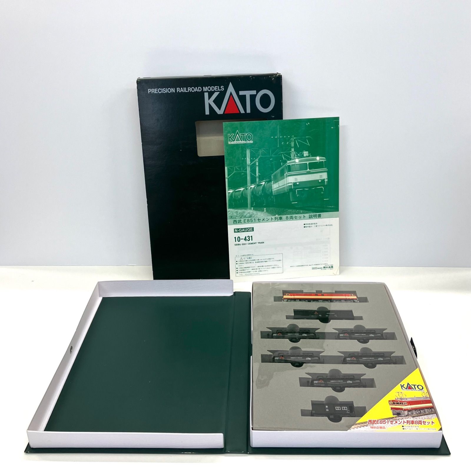 16940 KATO 10-431 西武E851 8両セット カトー 鉄道模型 Nゲージ セメント列車 鉄道