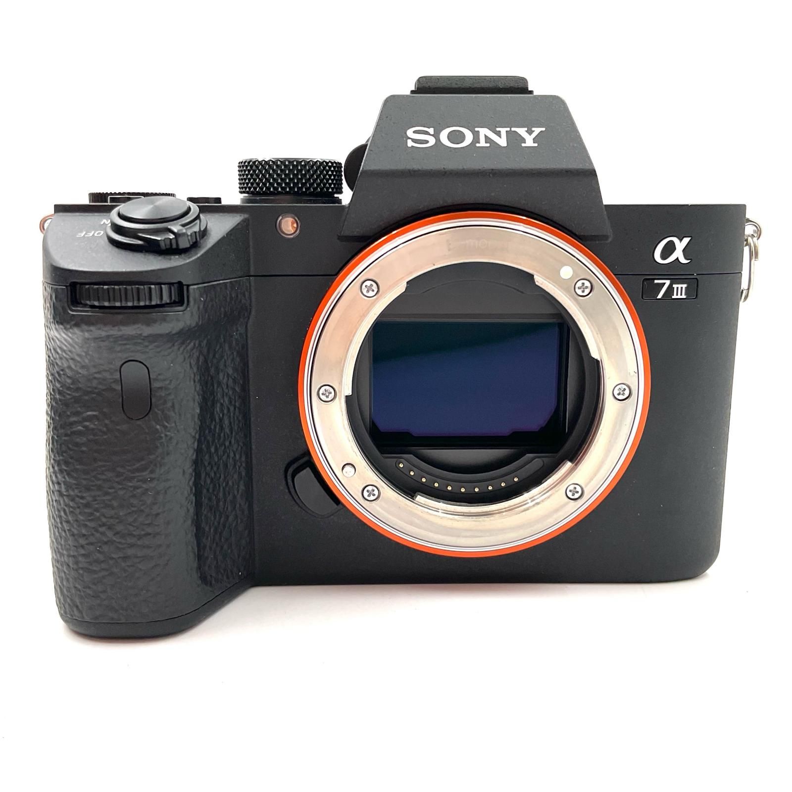 全額返金保証 最速発送 Sony デジタル一眼 α7 III ILCE-7M3 ボディ ブラック 動作 済 シャッター1153回
