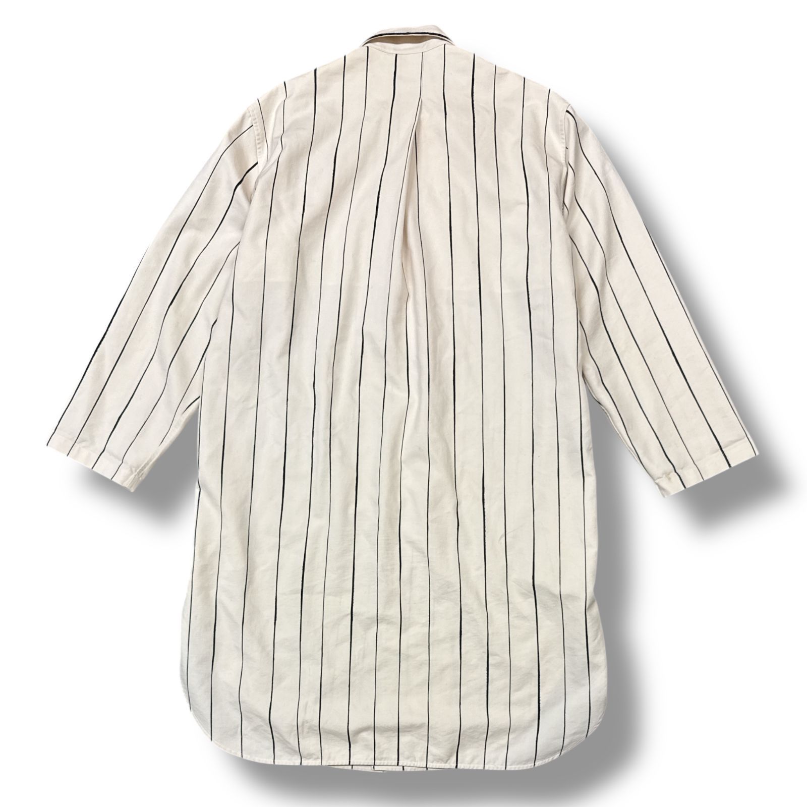 国内正規 JIL SANDER 20SS ピンストライプロングシャツ ジルサンダー