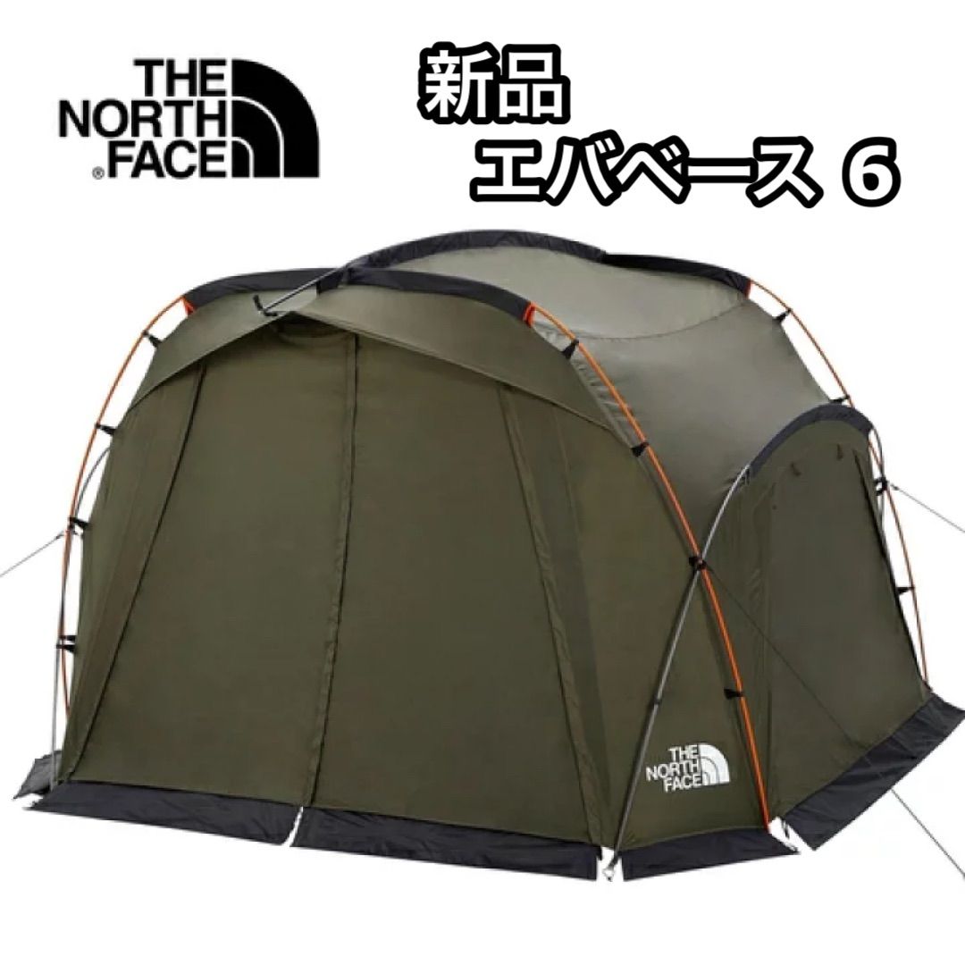 正規品 THE NORTH FACE EVABASE 6 エバベース 6 ニュートープグリーン NV22320 NT テント
