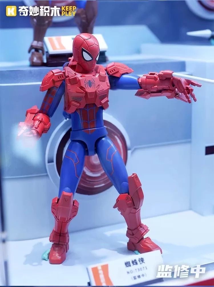 16cm 海外限定 KEEPPLEY マーベル アベンジャーズ スパイダーマン