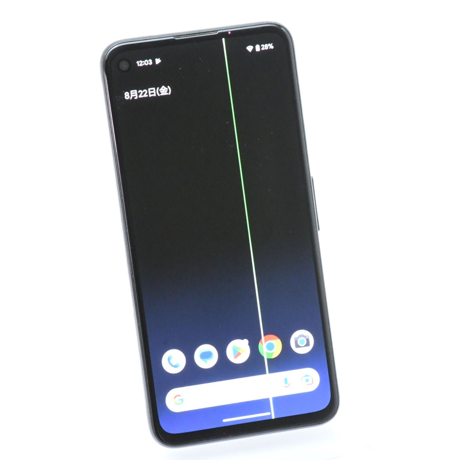 Google Pixel4a ジャストブラック ジャンク品 スマートフォン・携帯