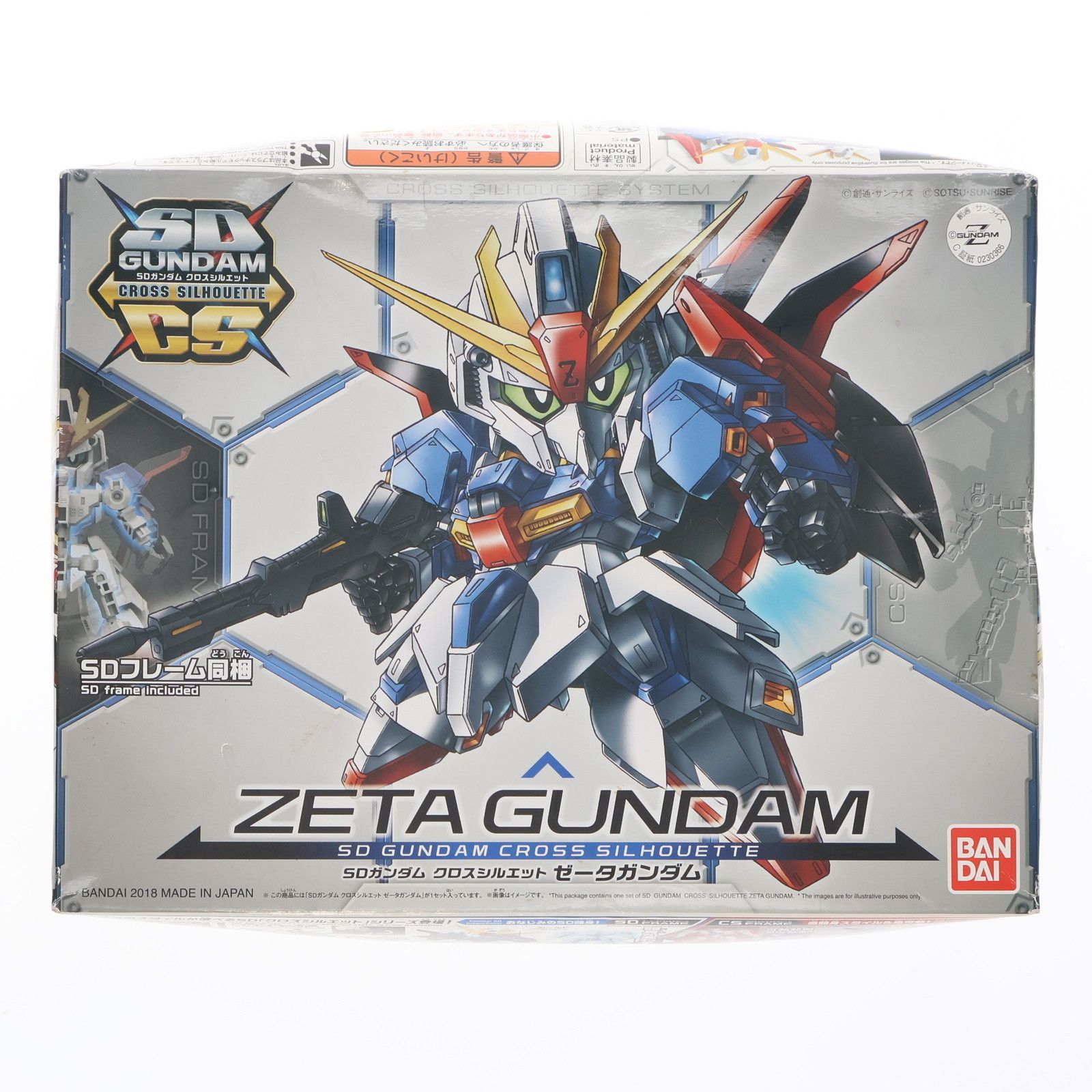 SDガンダム クロスシルエット MSZ-006 ゼータガンダム 機動戦士Zガンダム プラモデル バンダイ