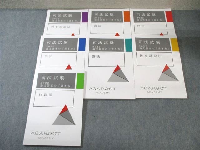 司法試験 予備試験 論文答案の「書き方」 アガルート 2021 司法試験