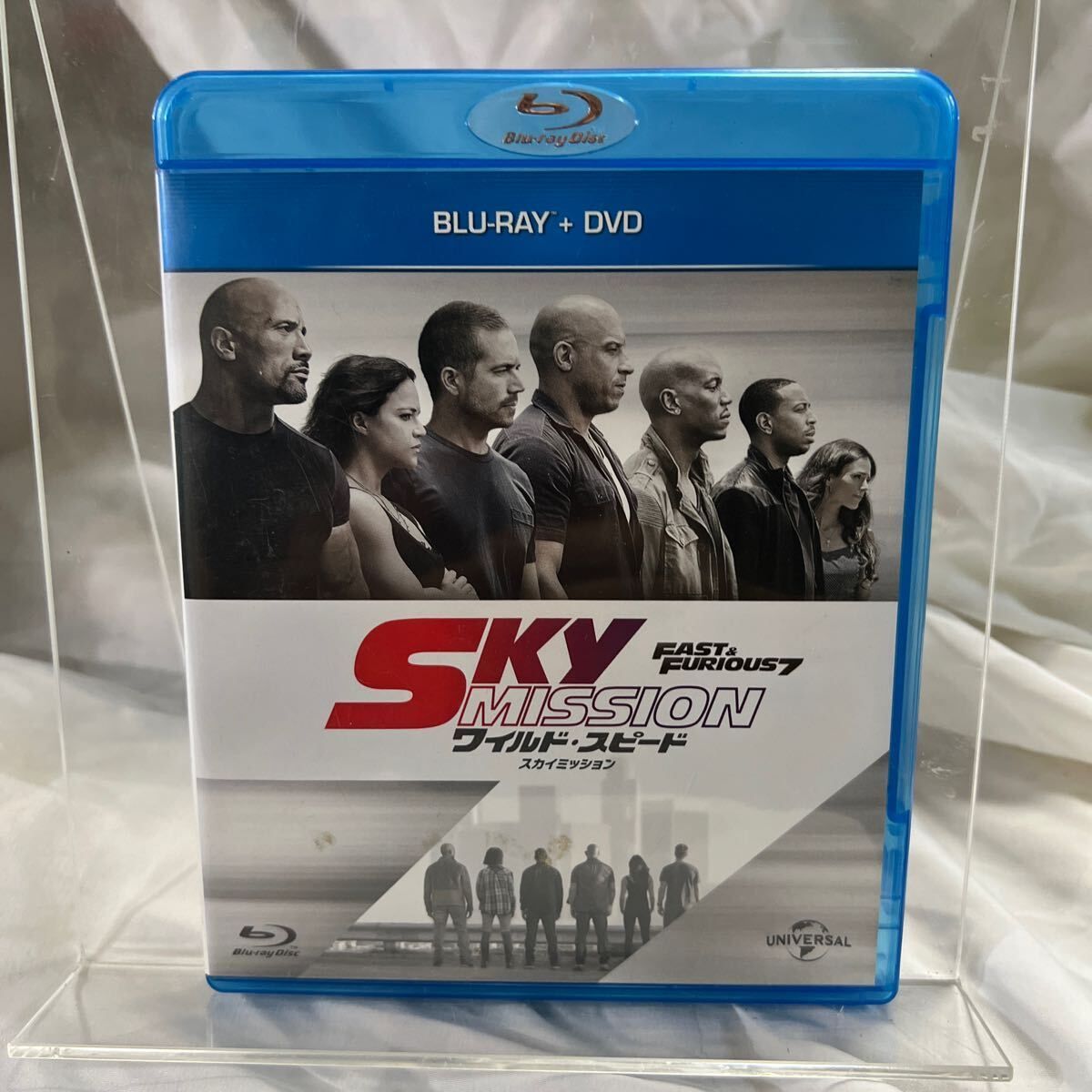 ワイルドスピード SKY MISSION ブルーレイ+DVDセット [Blu-ray