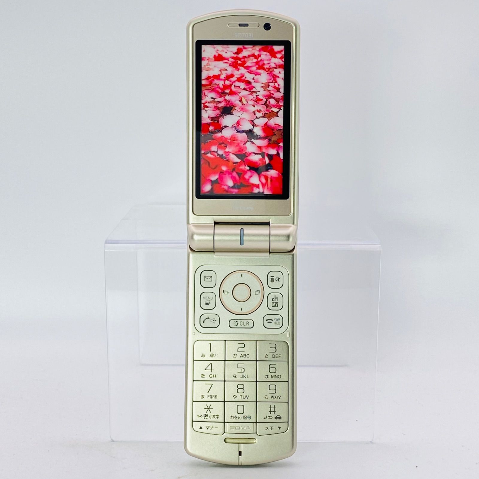 docomo SO703i Romantic Gold モックアップ 模型 - メルカリ