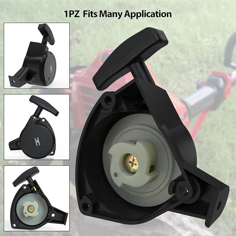 Tu23 1PZ JP4-TU6 リコイルスターター 耐久性 三菱 TU23 TU26 TL23 TL26 エンジンパーツ 耕耘機 発電機 薪割機 草刈 ...