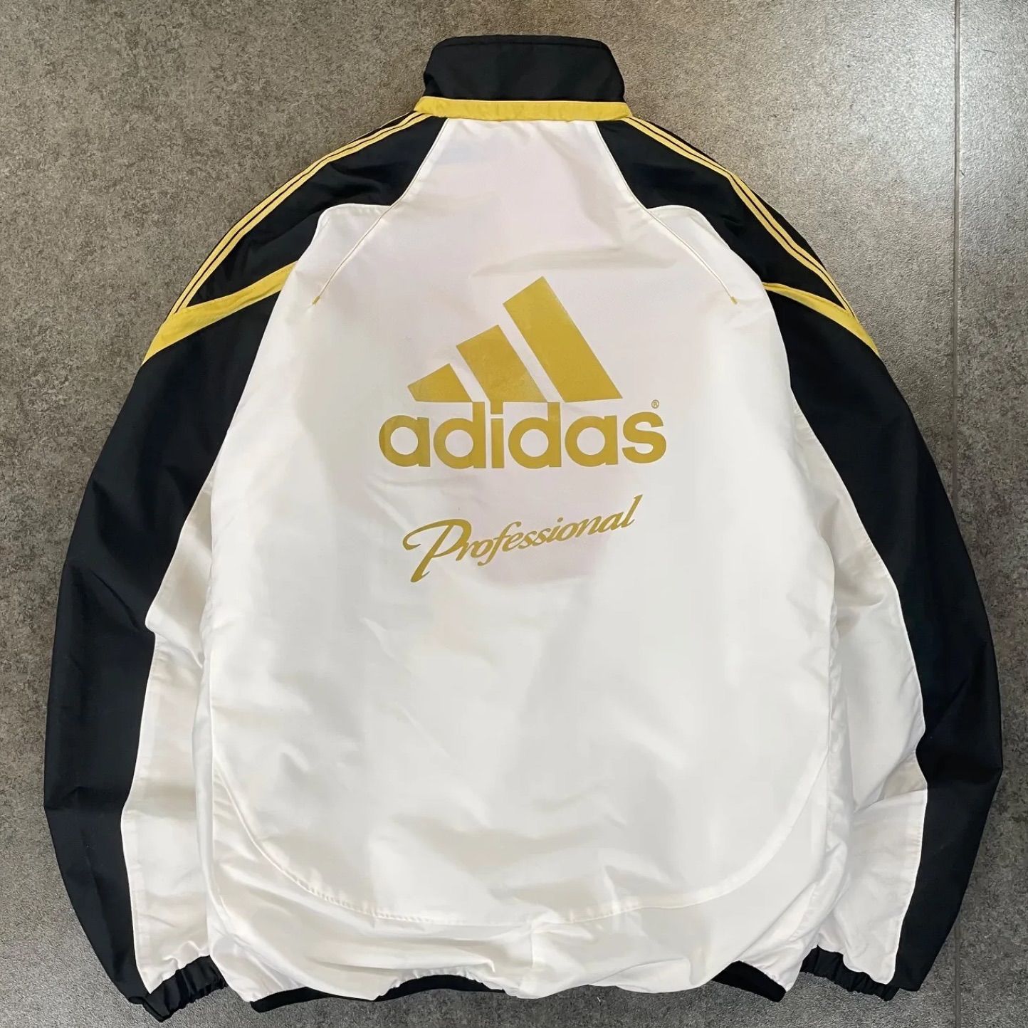 美品 adidas professional baseball Pullover Jacket アディダス 