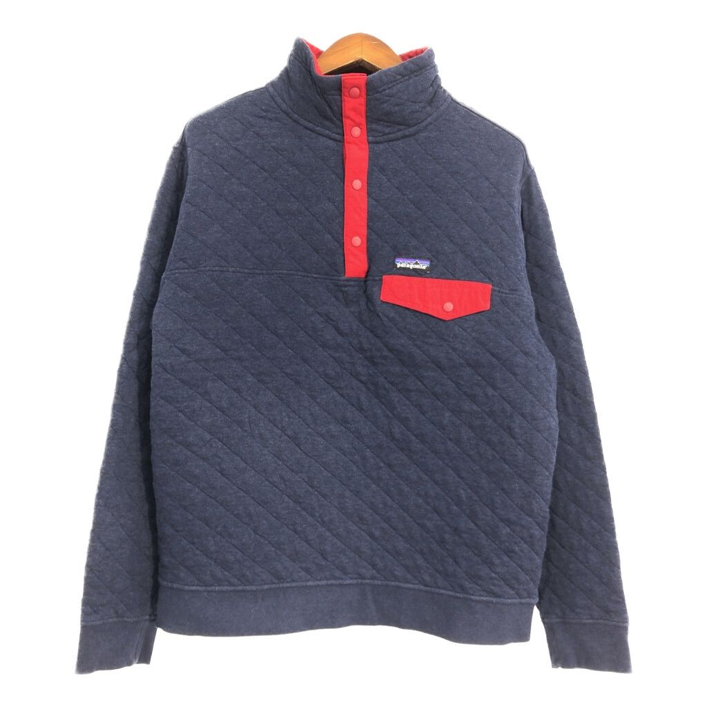 patagonia パタゴニア　オーガニックコットン　キルトスナップT patagoniaパタゴニア オーガニックコットン キルティング