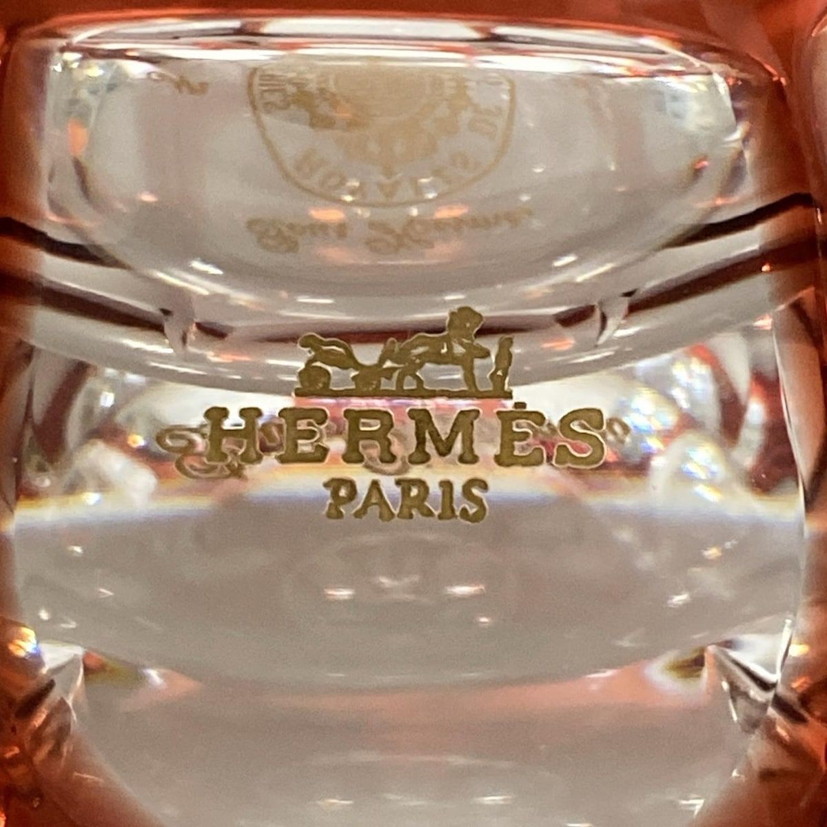 HERMES(エルメス) 小物美品 オードゥ・エルメス クリア×ダーク