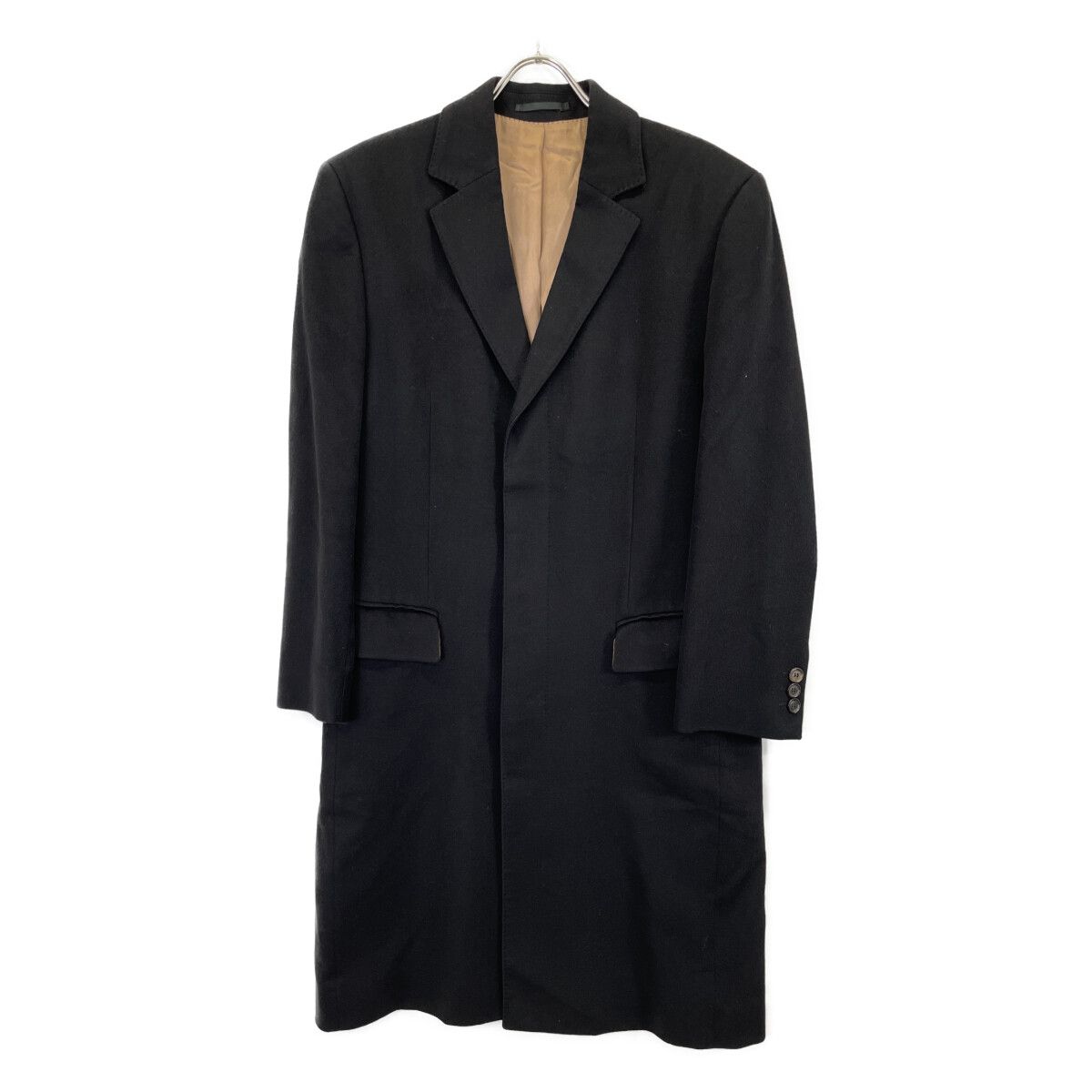 HUGO BOSS ヒューゴボス ﾌﾞﾗｯｸ COLOMBO社 ｶｼﾐﾔ ｺｰﾄ 48