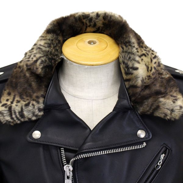 [新品未使用]　schott 襟ボア　618M サイズ36 Schott N.Y.C（ショット） Schott 襟ボア(ファー)/COLLAR FOR“618M