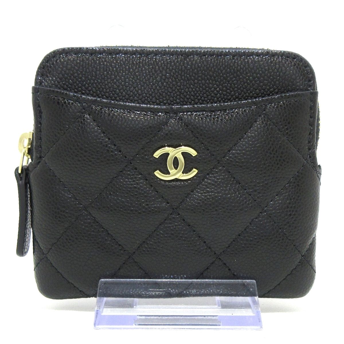 CHANEL(シャネル) コインケース美品 マトラッセ/ジップコインパース