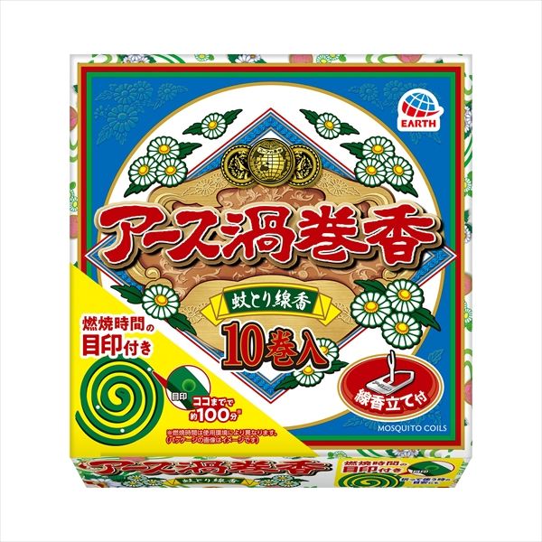 まとめ買い-60点セット アース 渦巻香 アース製薬 殺虫剤 ハエ 蚊