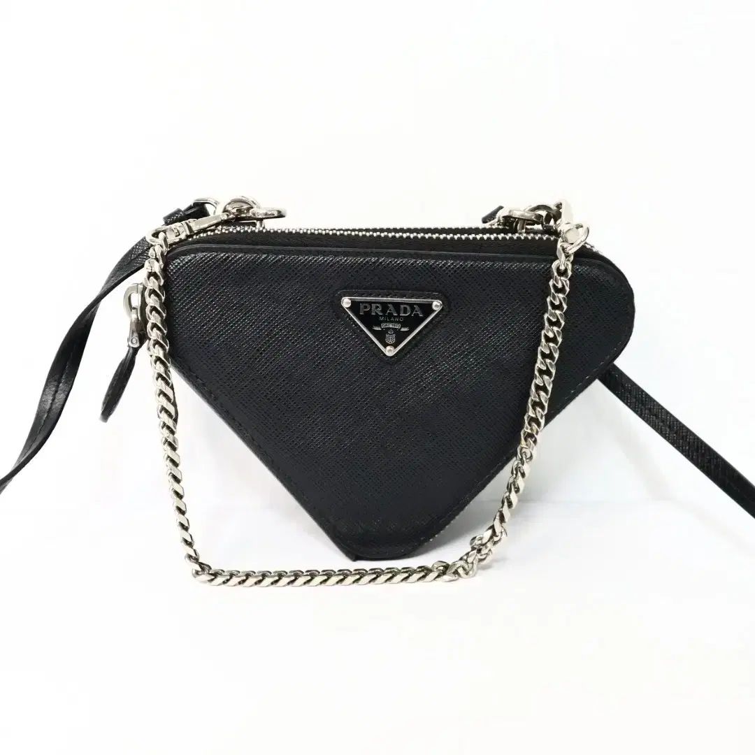 PRADA プラダ サフィアーノ トライアングルロゴ トライアングルバッグ 女性 レディース クロスバッグ
