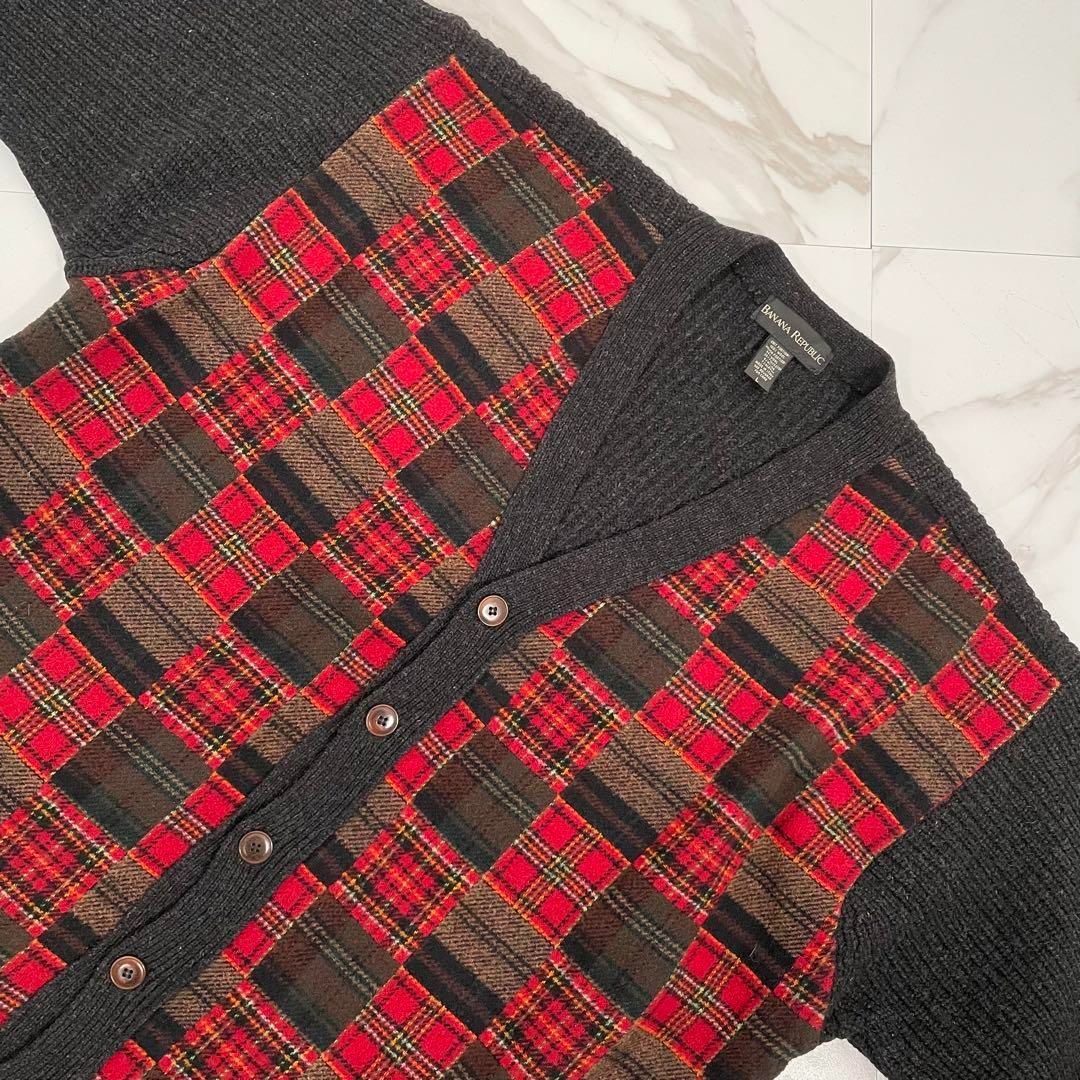 イタリー製 Italy 70s Vintage BANANA REPUBLIC タータンチェック