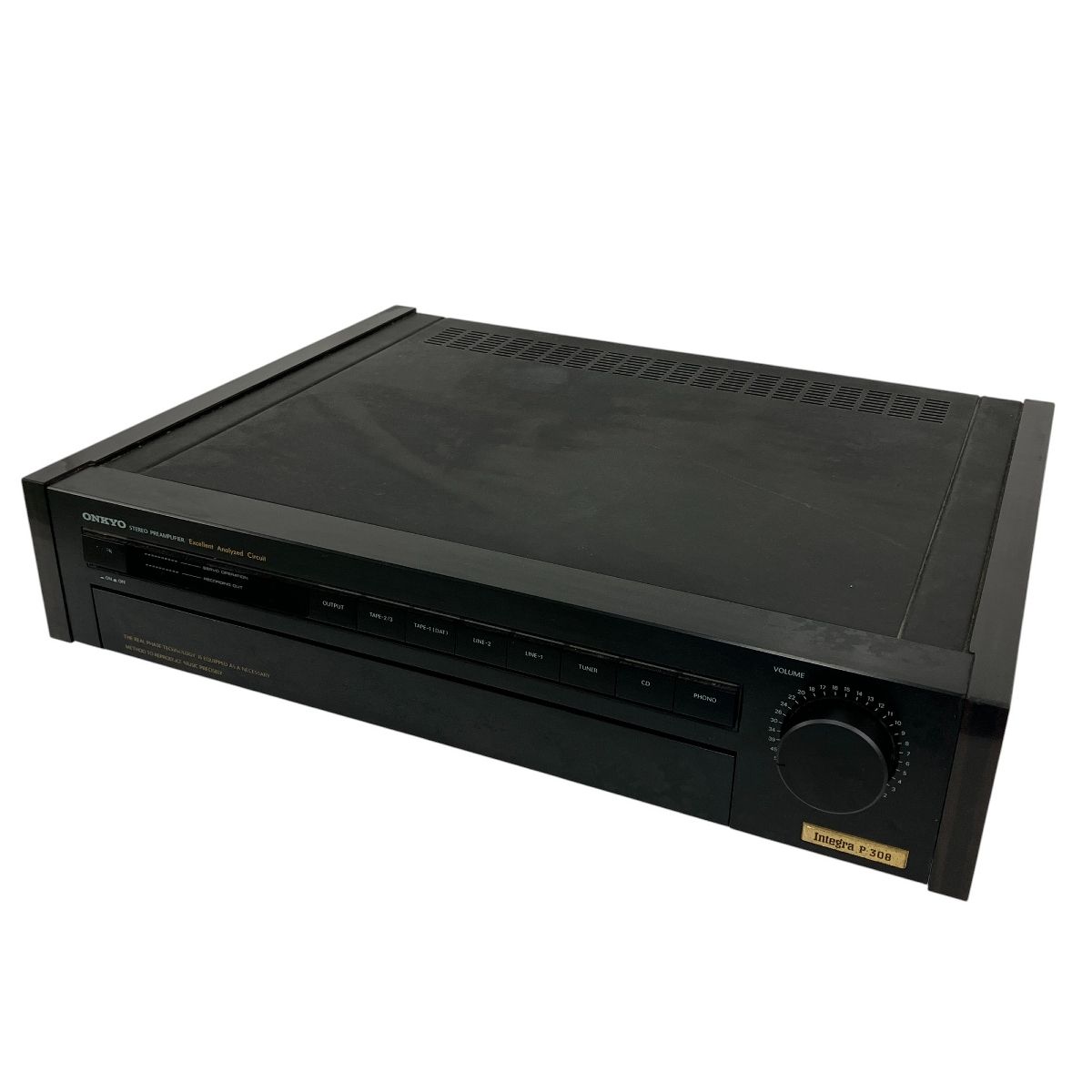 ONKYO Integra P-308 コントロールアンプ 音響機材 ジャンク Y10003808
